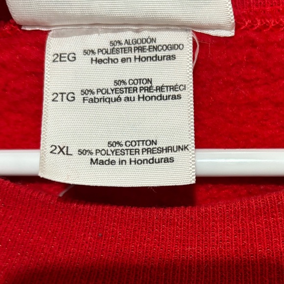 Red Frosty the Snowman Ice at Gaylord Opryland Crew Sweatshirt - Picture 6 of 6